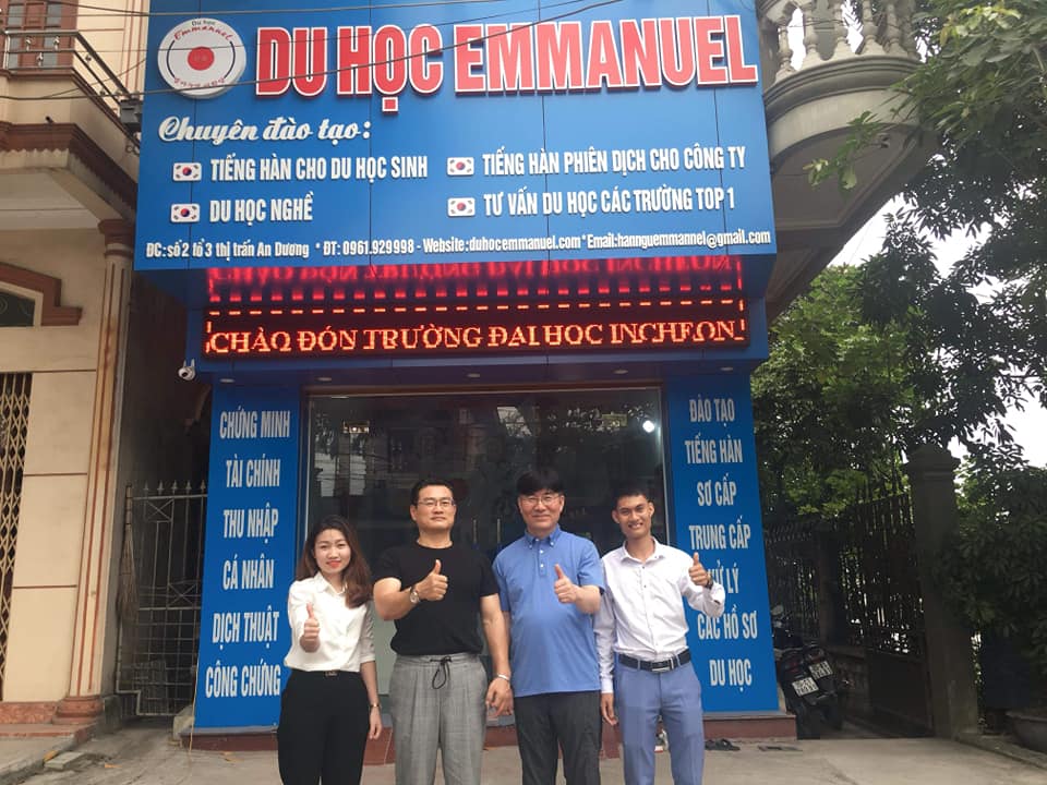 Trung Tâm Hàn Ngữ - Du Học Emmanuel An Dương Hải Phòng