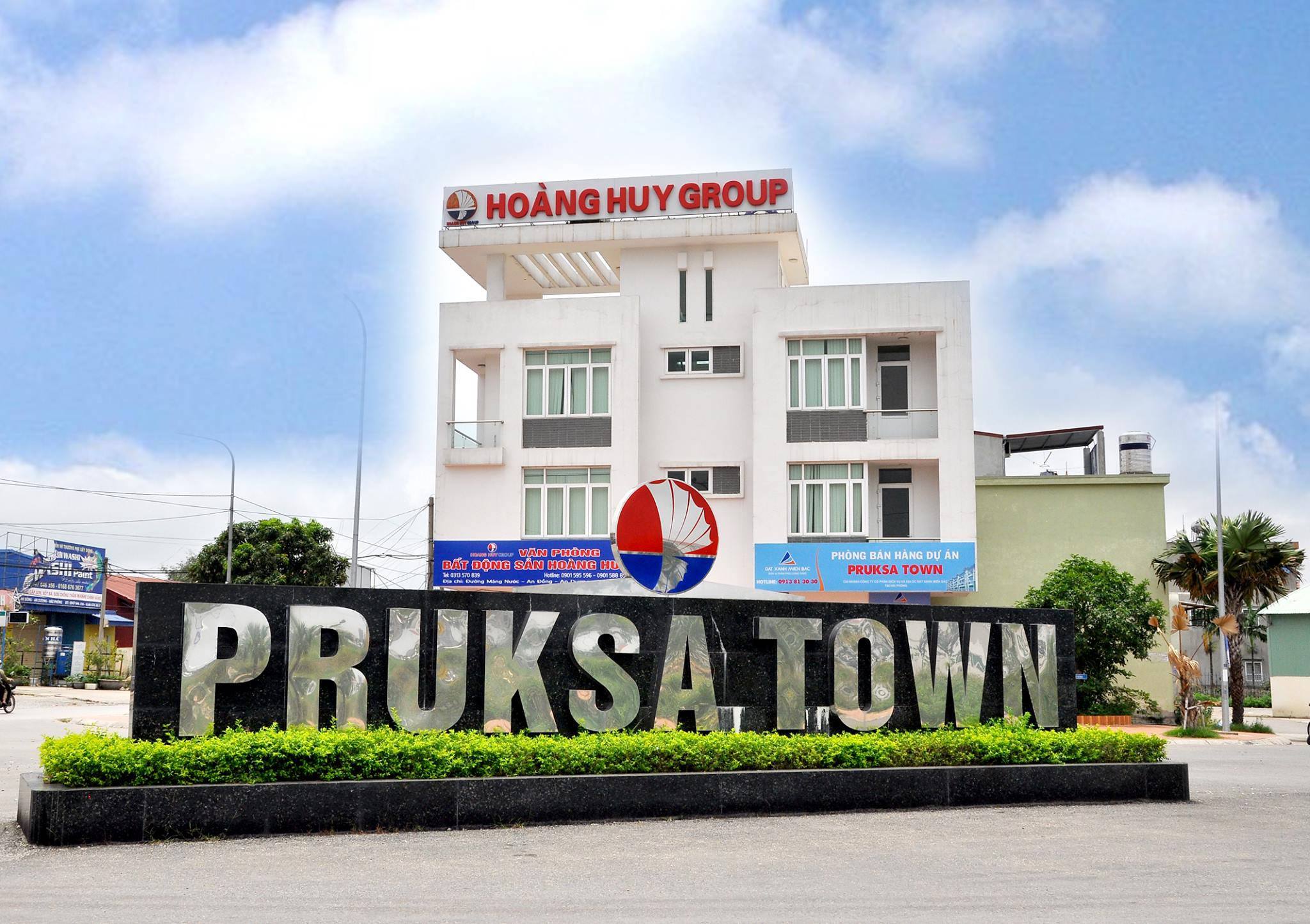 Dự án Hoàng Huy Pruksa Town, Đường Máng Nước, Xã An Đồng, An Dương, Hải Phòng